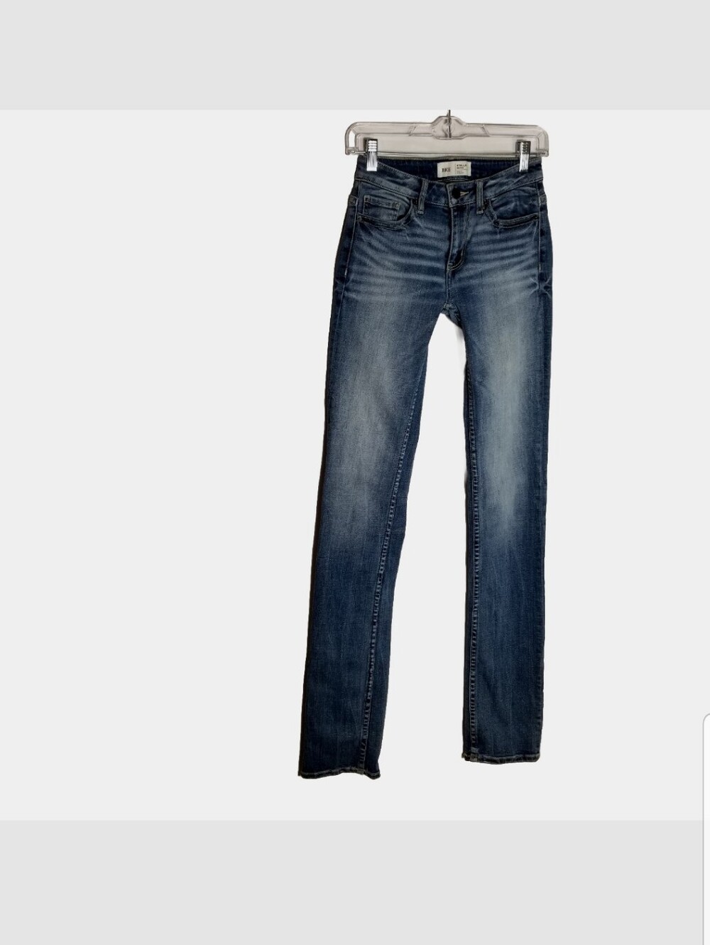 BKE Stella Jeans Women's Size 24 Straight Blue Denim 24x36